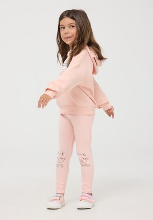 Terranova CON GATTINO - Leggings - rosa cipria