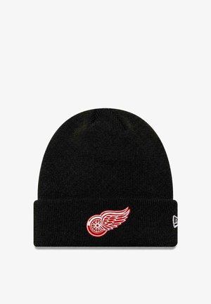 New Era, DETROIT RED WINGS NEW ERA NHL CUFF KNIT BEANIE SCHWARZ UNISEX - Beanie - schwarz