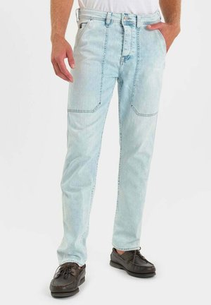 Straight leg jeans - bleu
