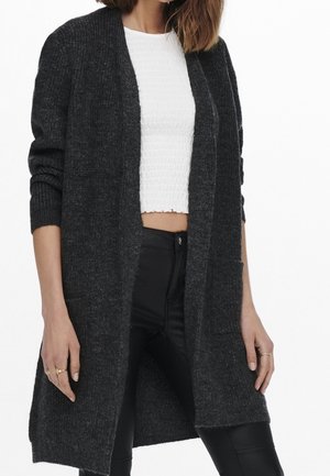 ONLY Gilet - mottled dark grey