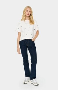 Saint Tropez DAGNI - Triko s potiskem - ice midnight sail harts