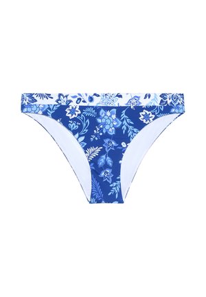 Yamamay, GRETA - BIKINI BOTTOM - Bas de bikini - blue-white floral