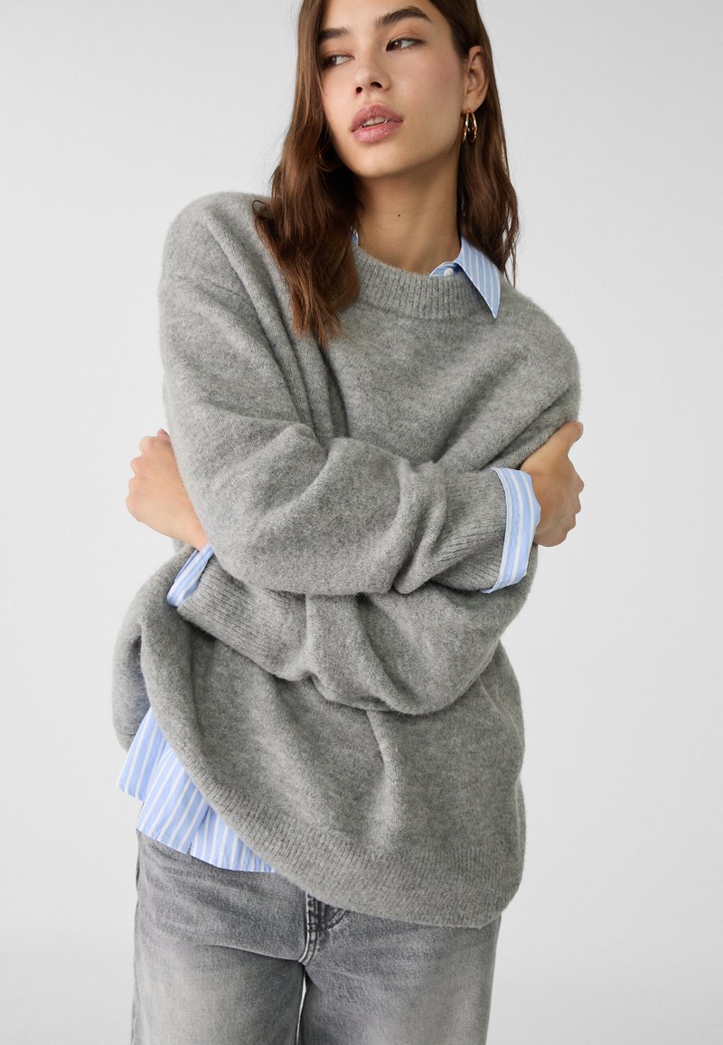 Stradivarius SOFT-TOUCH - Maglione - grey