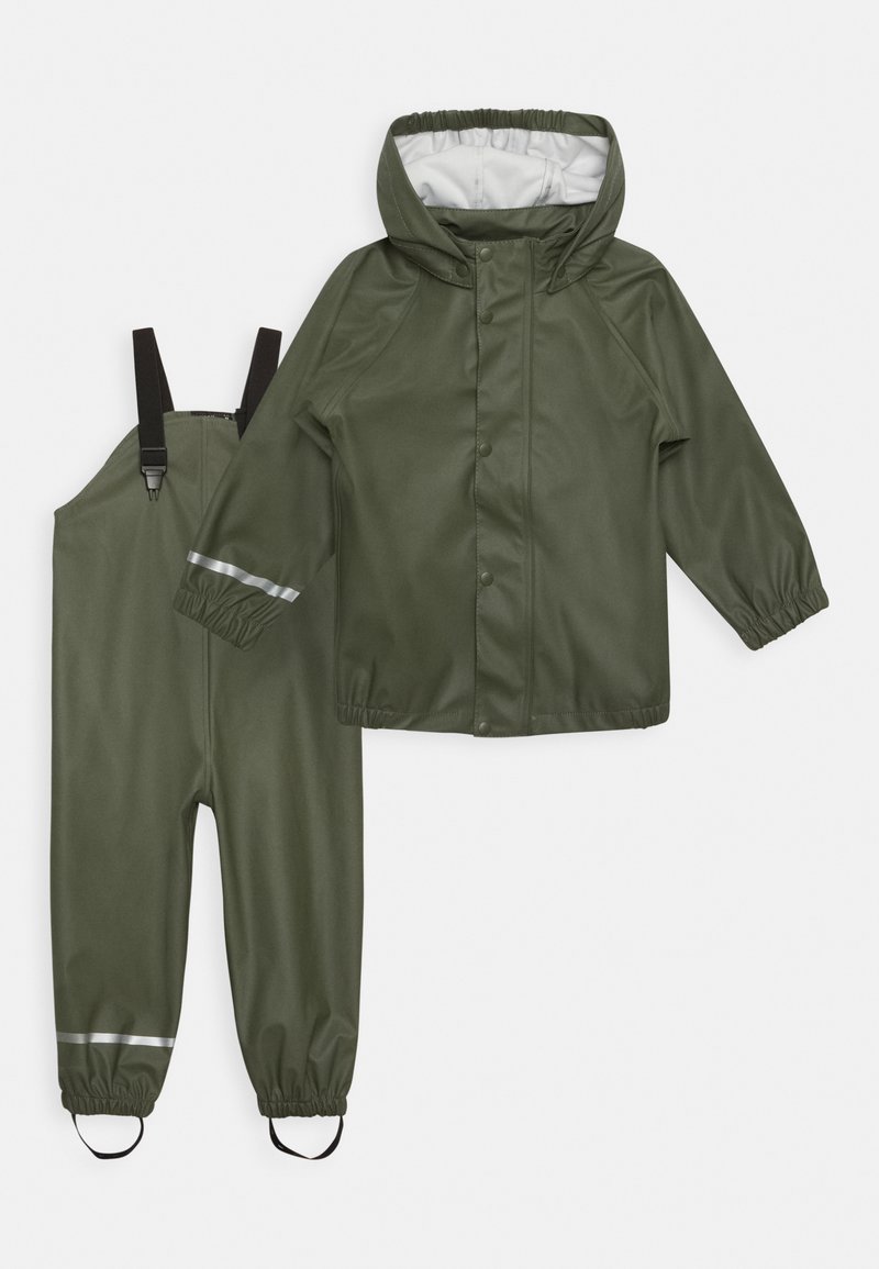 Name it NKNDRY SET - Rain trousers - thyme