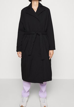 Klassischer Mantel - black