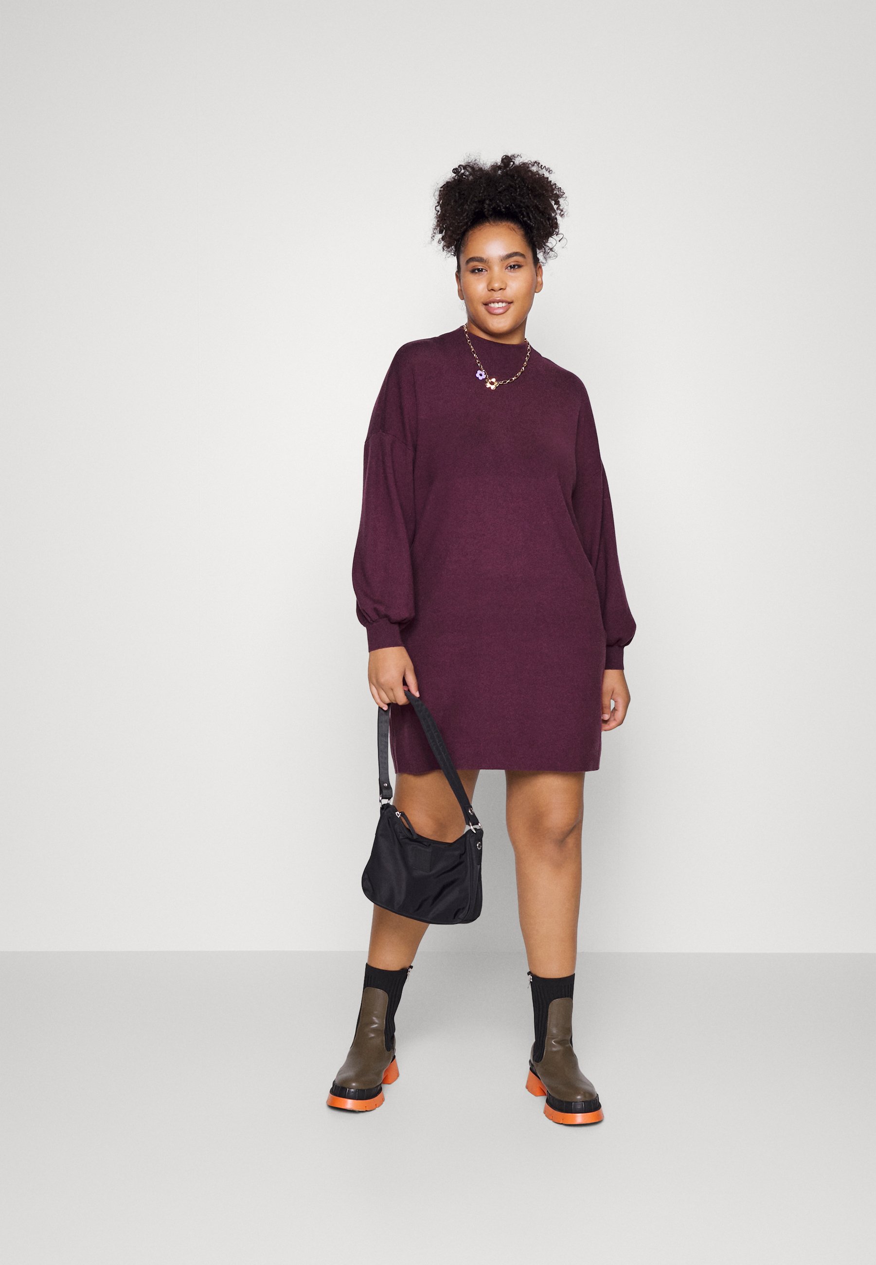 Vero Moda Curve VMNANCY FUNNELNECK 