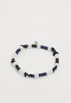 ELEMENTAL BEADED BRACELET UNISEX - Apyrankė - black/white
