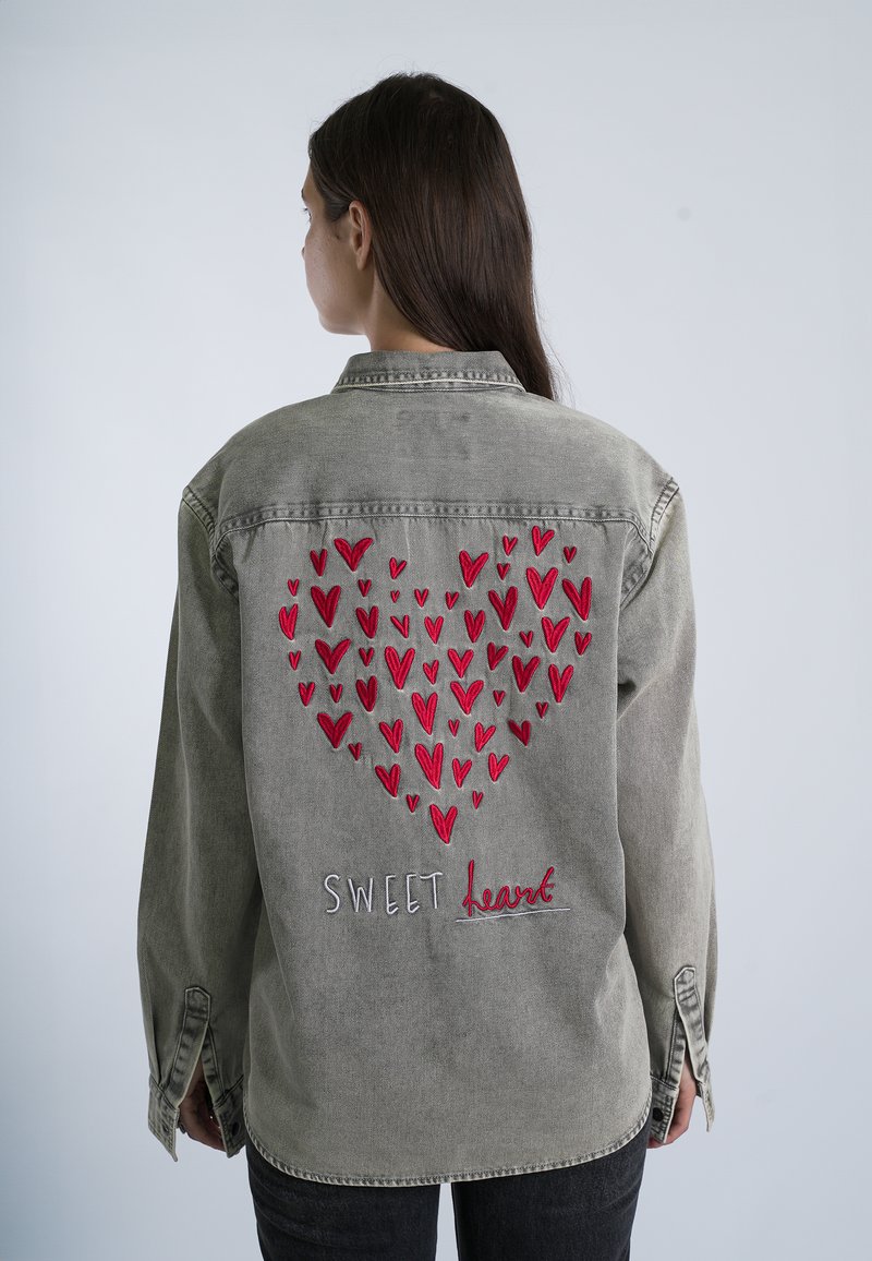 Mira Paris UNISEX szary denim