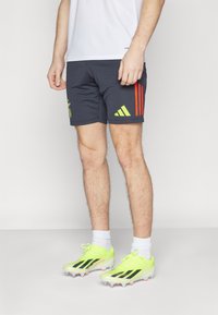 adidas Performance BENFICA LISSABON TRAINING SHORT - Športové šortky - night grey/semi solar red