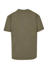 Merchcode THIN LIZZY - DONT BELIEVE A WORD FOX HEAVY - T-shirts med print - olive