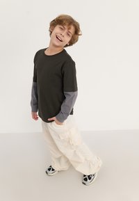 Yourturn Kids UNISEX - Pitkähihainen paita - dark grey/grey