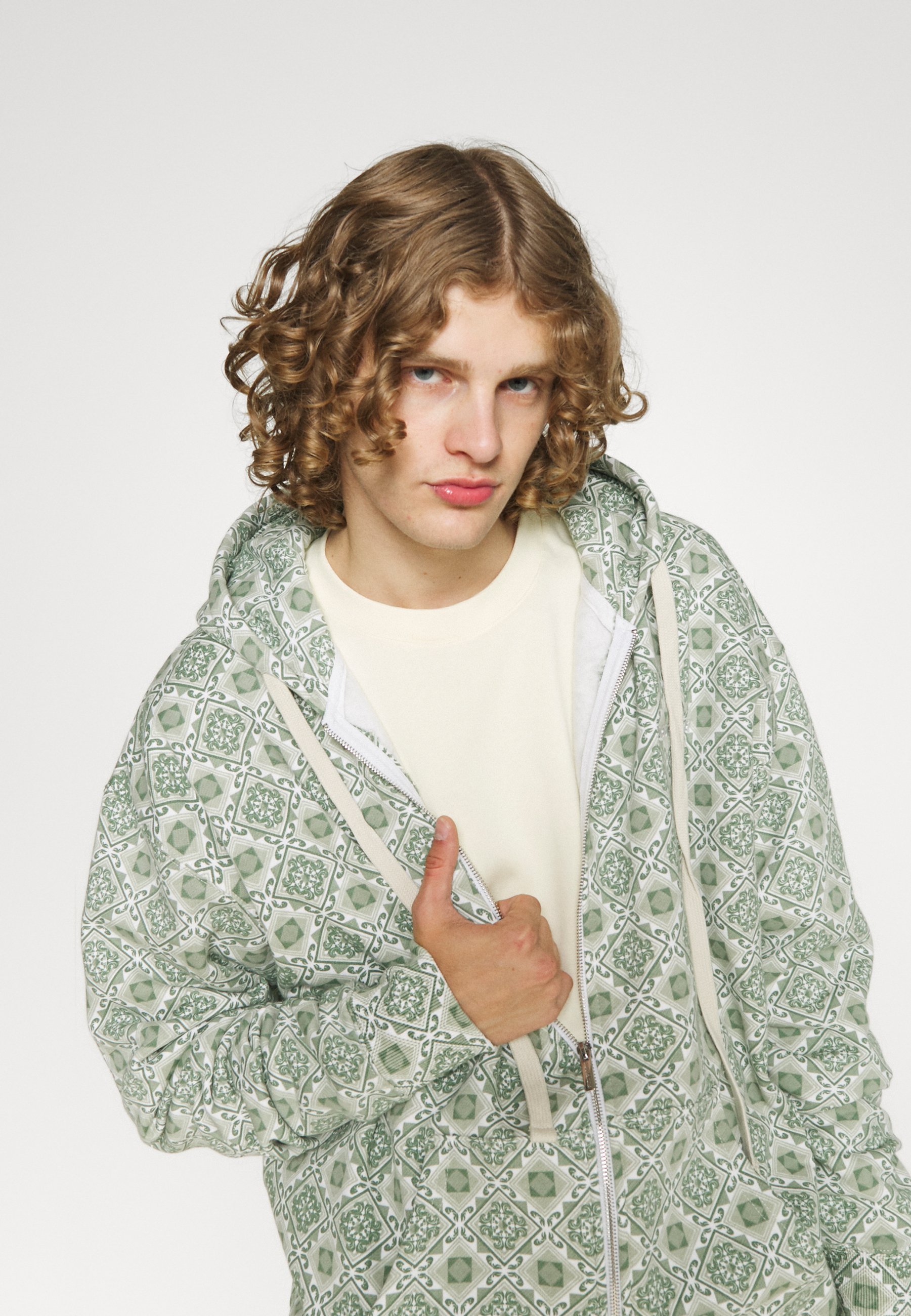Women MOSAIC OVERSIZED JACKET UNISEX - Zip-up sweatshirt Women MOSAIC OVERSIZED JACKET UNISEX - Zip-up sweatshirt