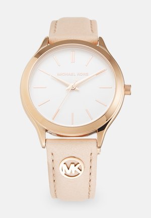 SLIM RUNWAY WATCH - Horloge - nude