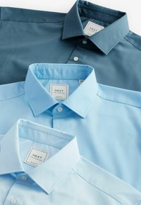 Next 3 PACK - SLIM FIT - Camicia elegante - blue