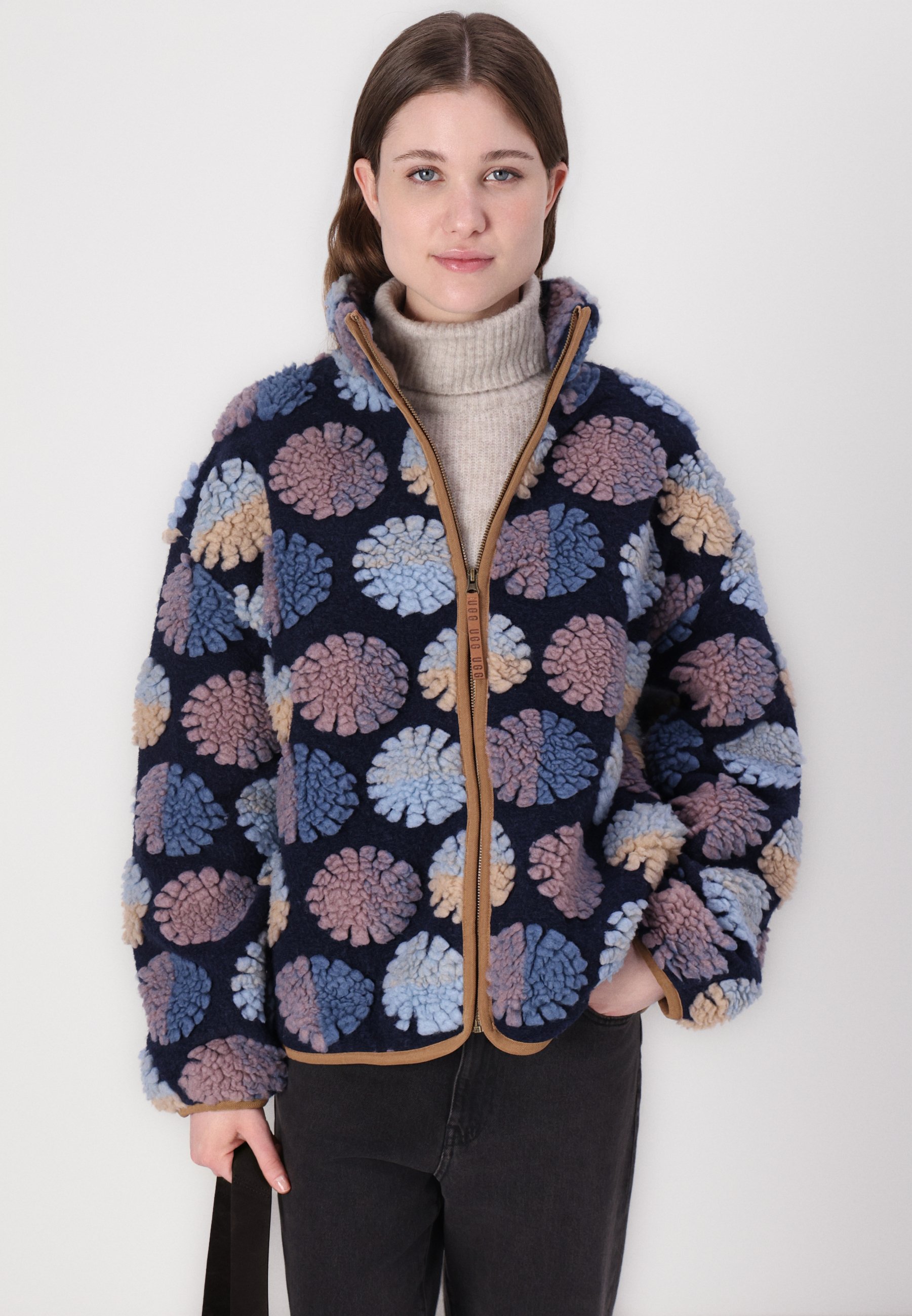 UGG MARLENE FLUFF JACKET SUN - Fleece jacket - multi coloured