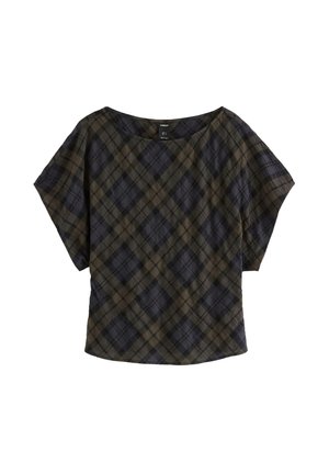 Lindex, LINDEX SHORT-SLEEVED TOP LINDEX - Camicetta - brown