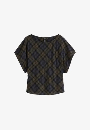 Lindex, LINDEX SHORT-SLEEVED TOP LINDEX - Camicetta - brown