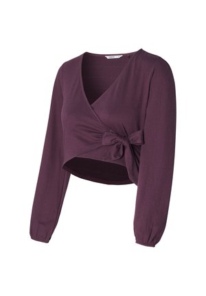 Blouse - plum perfect