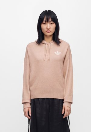 adidas Originals, Суитшърт с качулка - taupe