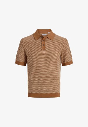 Jack & Jones, Knitted Knitted - Πόλο - amber brown