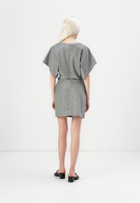 Replay DRESS - Robe en jersey - silver coloured