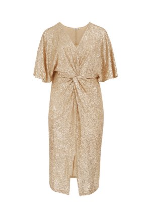 WE Fashion CURVE - Cocktailkjole / festkjole - gold