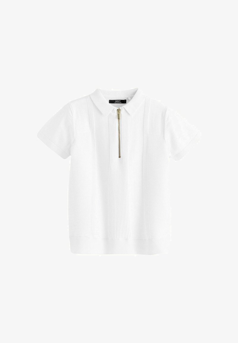 Next SHORT SLEEVE REGULAR FIT - Polo - white