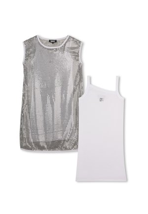 Robe de soirée - silver-coloured