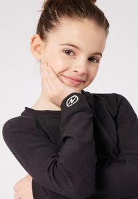 Damart COL ROND COMFORT THERMOLACTYL ENFANT - Maglietta a manica lunga - Black