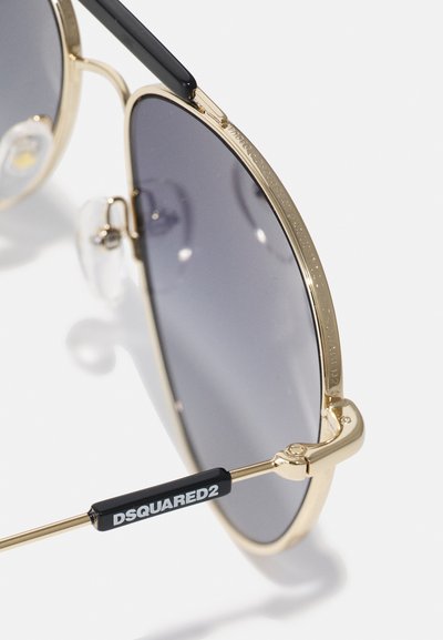 Dsquared² Gold Metal Sunglasses