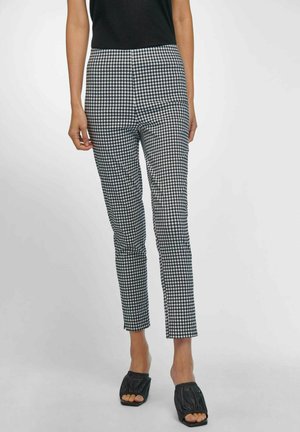 Trousers - schwarz weiß