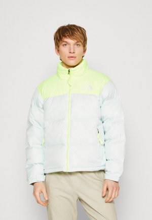 1996 RETRO NUPTSE JACKET UNISEX - Daunenjacke - skylight blue/led yellow