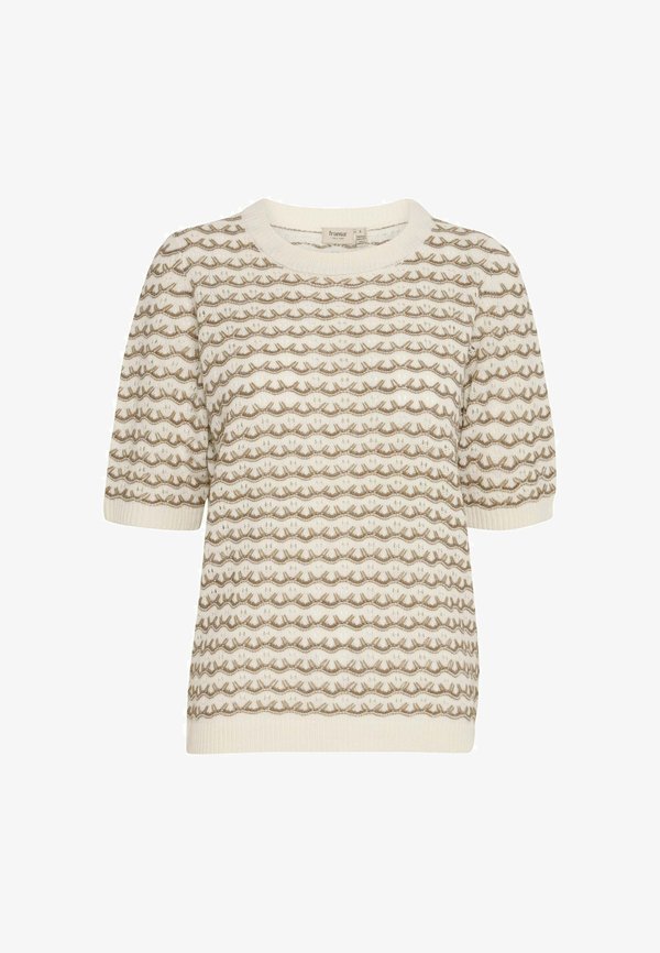 FRLILJE - Print T-shirt - walnut mix4