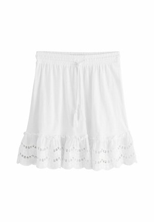 PETITE FIT - Suknja A kroja - white