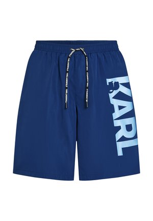 KARL LAGERFELD, LOGO LONG - Ujumisšortsid - twilight blue