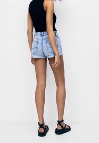 PULL&BEAR Shorts vaqueros - blue denim