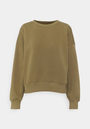 Sudadera - mottled olive