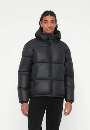 PUFFER JACKET - Zimní bunda - black