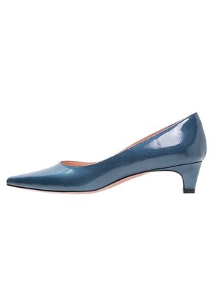 Tacones - metallic blue