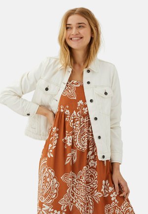 Denim jacket - ecru mix