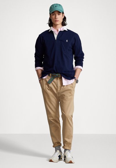 Polo Ralph Lauren THE ICONIC RUGBY SHIRT - Polotričko - cruise navy