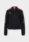 TIRO CUT 3-STRIPES TRACK - Jaka ar rāvējslēdzēju - black/team victory red