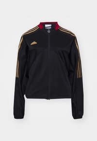 Unselected, black/team victory red