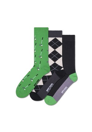 3-PACK  - Socks - black