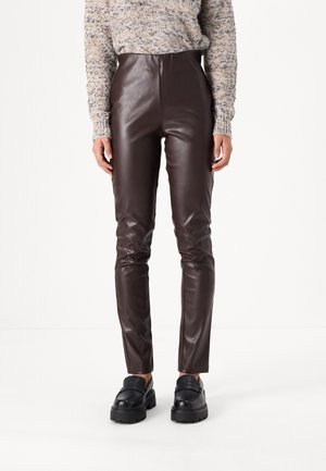 VMCIFF LEGGINGS - Legging (type pantalon) - chocolate torte