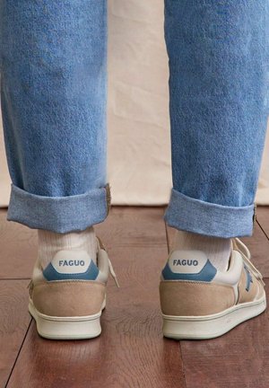 Faguo, Sneaker low - taupe et beige et bleu