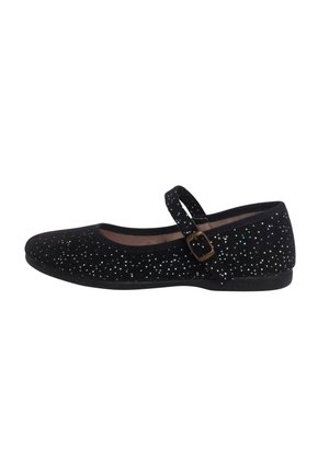Ballerina's met enkelbandjes - black