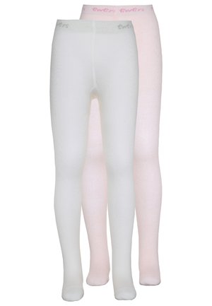 Ewers 2 PACK - Tights - babyrose/latte