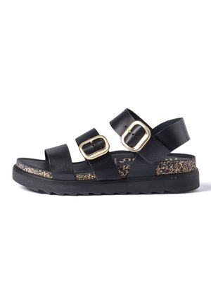 Yokono, Sandalias con plataforma - black