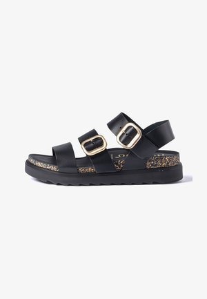 Yokono, Sandalias con plataforma - black